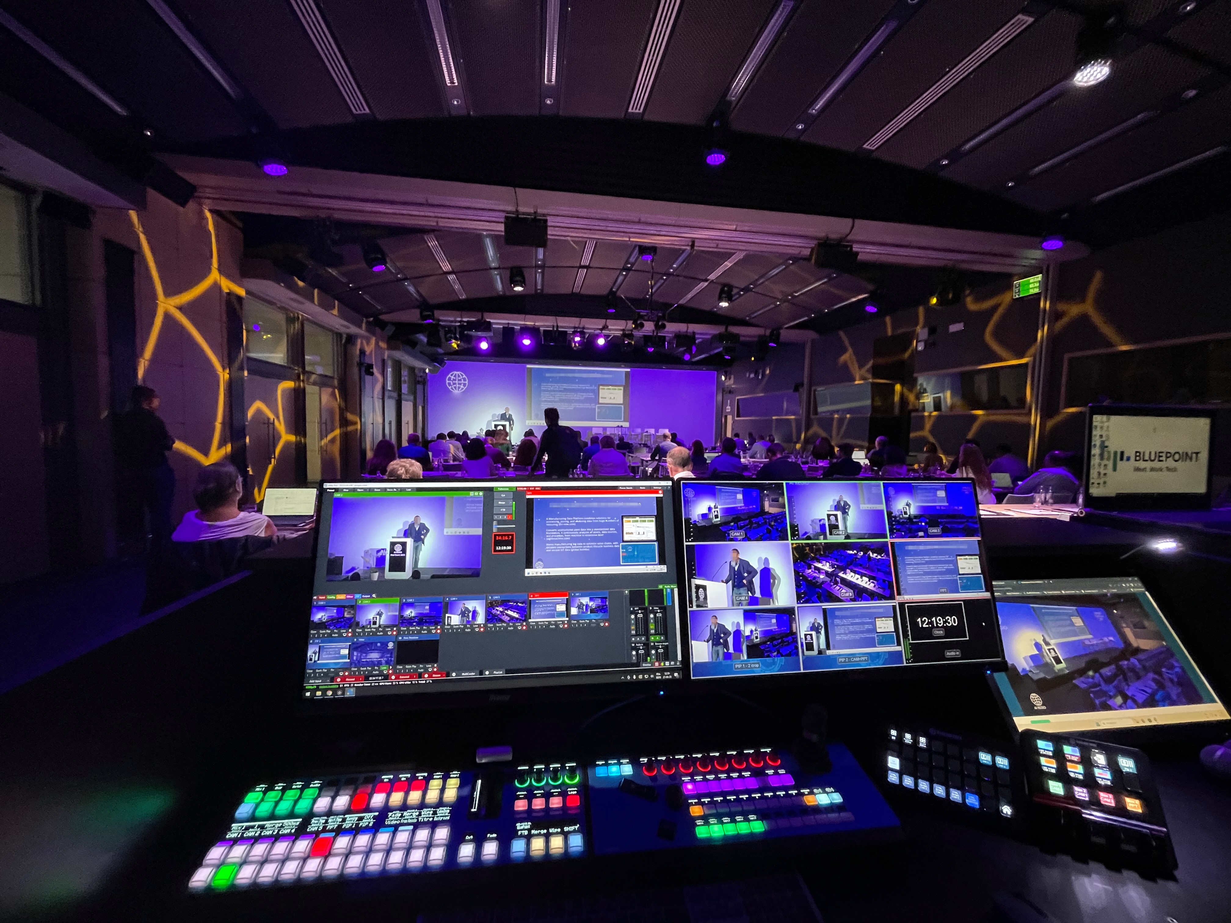 Equipement de streaming background